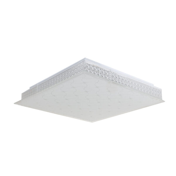 60W 53/53 CCT צמוד תקרה אקרילי מרובע